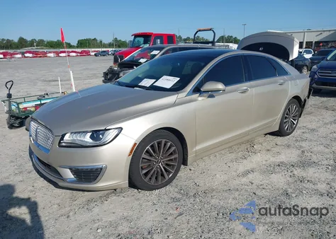 2017 Lincoln Mkz Select из США, поврежденный, VIN 3LN6L5C94HR664785